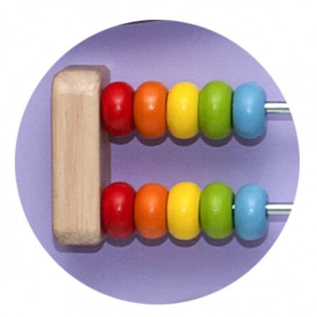 Сенсорная манипуляционная доска VIGA «Гиппопотам» с сертификатом FSC Монтессори