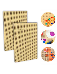 MASTERKIDZ STEM kūrybinės mokslinės lentos rinkinys 2 dalių + tvirtinimo skydelis 120x80cm