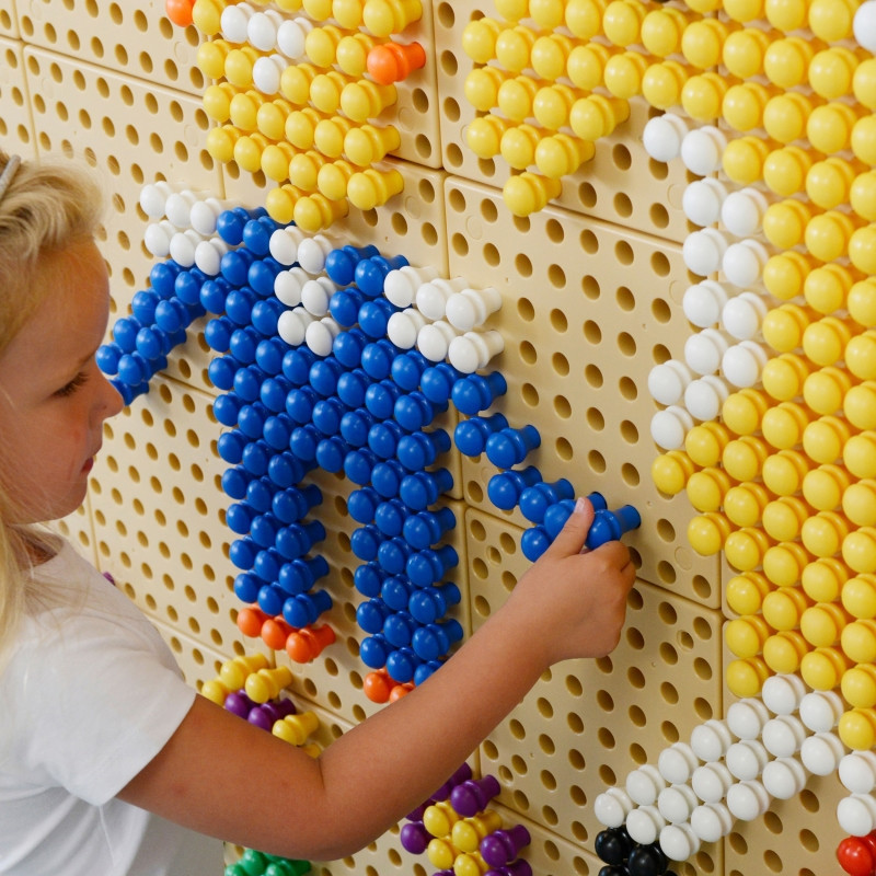 MASTERKIDZ spalvingi mokslinės lentos kaiščiai 512 vnt 8 spalvos