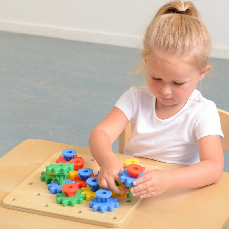 MASTERKIDZ Gears Build Your Own Mechanism Montessori Board