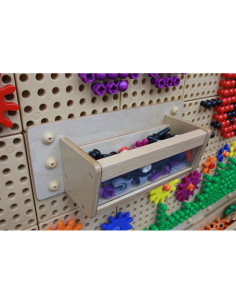 MASTERKIDZ Konteineris aksesuarams skaidri sienelė - STEM mokslo ir edukacijos lenta 2