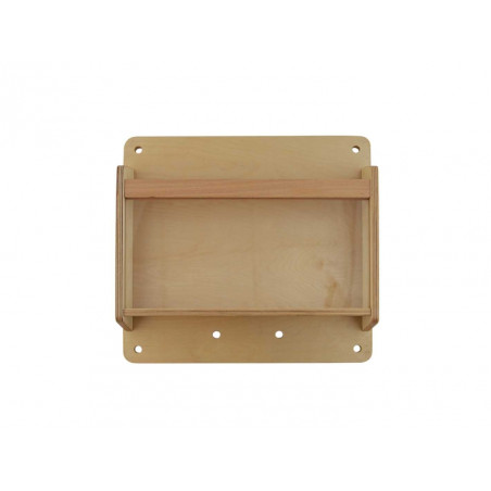 MASTERKIDZ medinė dėžutė daiktams 40 cm - STEM mokslo ir kūrybos lenta