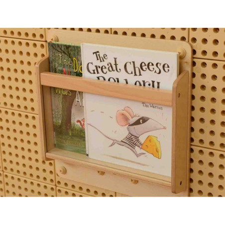 MASTERKIDZ medinė dėžutė daiktams 40 cm - STEM mokslo ir kūrybos lenta