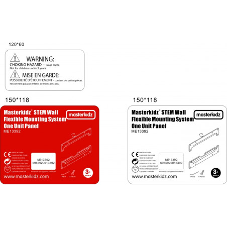 MASTERKIDZ STEM - Lanksti tvirtinimo sistema mokomosioms lentoms
