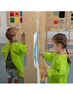 MASTERKIDZ didžiulis medinis langų molbertas tapybai 2