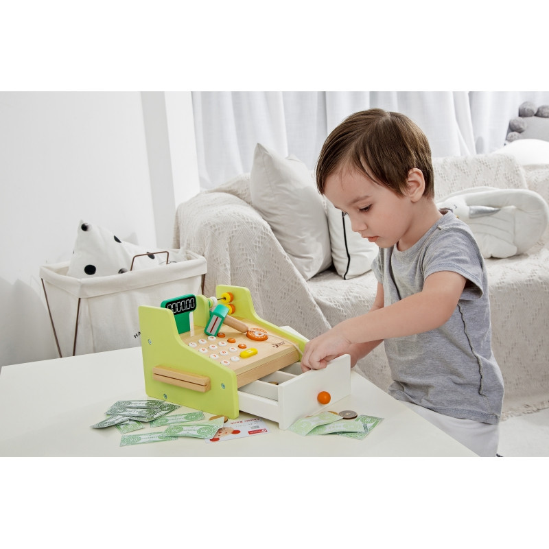 CLASSIC WORLD medinis vaikiškas kasos aparatas