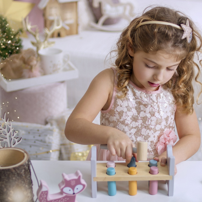 VIGA PolarB medinis suoliukas - Montessori