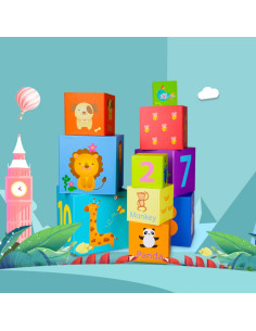 CLASSIC WORLD Magic Box Blocks Puzzle Tower Box Edukacinis žaislas 2