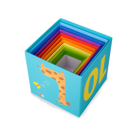 CLASSIC WORLD Magic Box Blocks Puzzle Tower Box Edukacinis žaislas