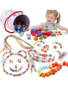 CLASSIC WORLD mediniai sriegimo karoliukai 96 vnt