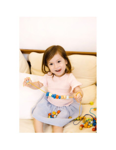 CLASSIC WORLD mediniai sriegimo karoliukai 96 vnt 2