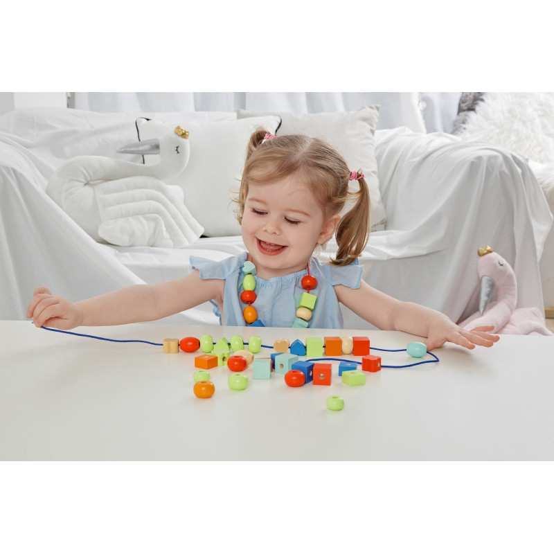 CLASSIC WORLD mediniai sriegimo karoliukai 96 vnt