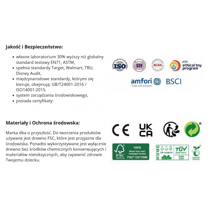 CLASSIC WORLD Wooden Beads for Stringing 96 Pieces