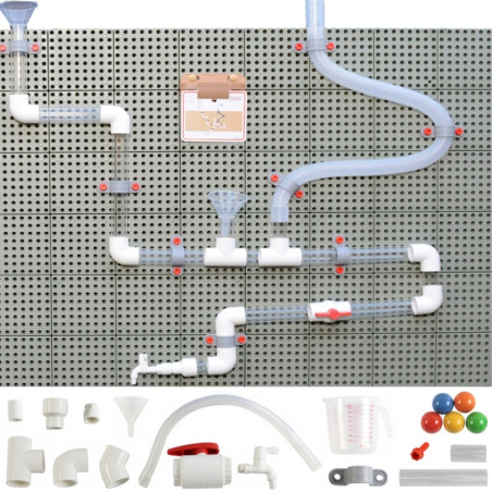 Система труб MASTERKIDZ STEM Board 80 предметов