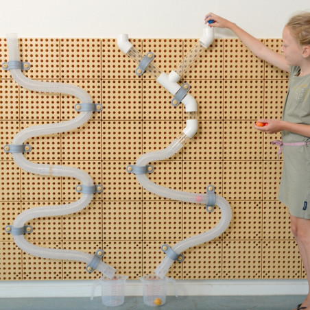 Система труб MASTERKIDZ STEM Board 80 предметов