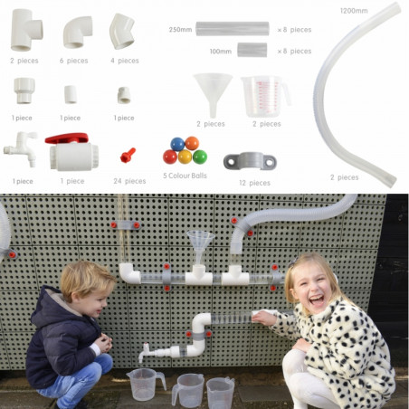 Система труб MASTERKIDZ STEM Board 80 предметов