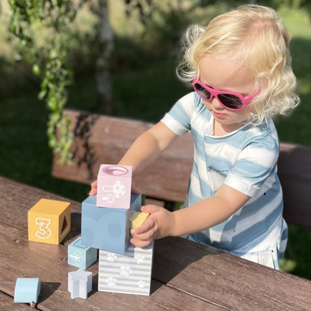 VIGA PolarB piramidė mokomoji dėlionės rūšiuotojas kubo blokai