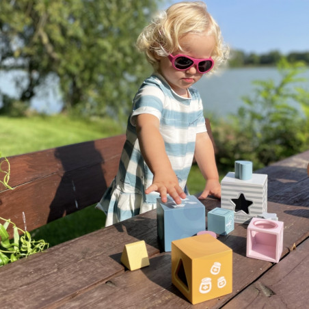 VIGA PolarB piramidė mokomoji dėlionės rūšiuotojas kubo blokai