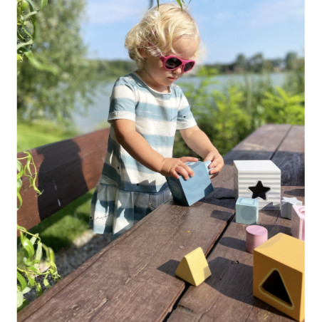 VIGA PolarB piramidė mokomoji dėlionės rūšiuotojas kubo blokai