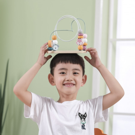 VIGA PolarB medinis edukacinis labirintas Montessori