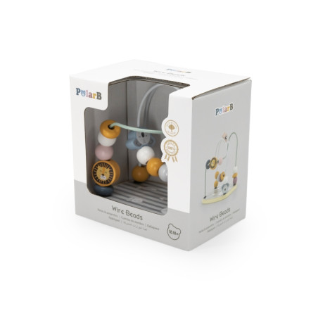 VIGA PolarB medinis edukacinis labirintas Montessori