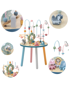 VIGA PolarB medinis edukacinis, manipuliacinis stalas Montessori