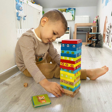 TOOKY TOY Gra Zręcznościowa Zwierzęta 82 el.