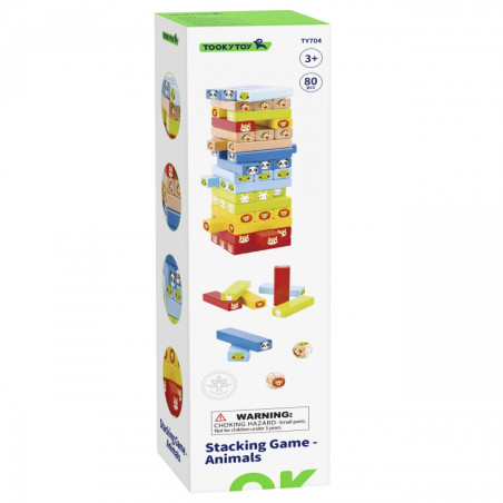 TOOKY TOY Gra Zręcznościowa Zwierzęta 82 el.