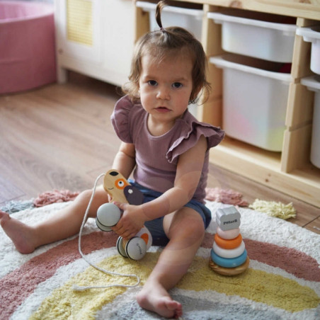 VIGA PolarB Drewniany Piesek do Ciągnięcia VIGA PolarB Drewniany Piesek do Ciągnięcia