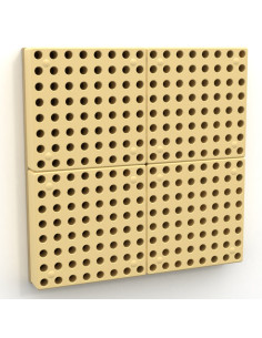 MASTERKIDZ sieninė plokštė Scientific Creative STEM plokštė + tvirtinimo plokštė 40 x 40 (cm) 2