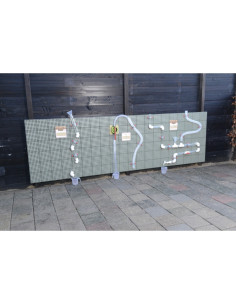 Настенная панель MASTERKIDZ Science Board Creative STEM Outdoor Board + Монтажная панель 120x80 см 2