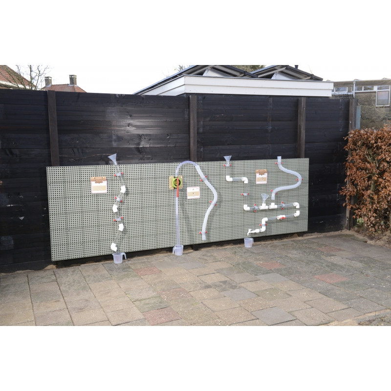 MASTERKIDZ Panel Ścienny Tablica Naukowa Kreatywna STEM Tablica na zewnątrz Outdoor + Panel Monatażowy 120x80cm