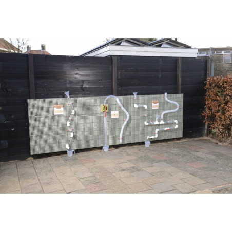 Настенная панель MASTERKIDZ Science Board Creative STEM Outdoor Board + Монтажная панель 120x80 см