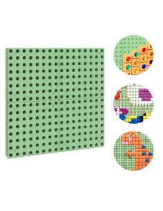 Настенная панель MASTERKIDZ Science Board Creative STEM Outdoor Board + Монтажная панель 40 x 40 (см)