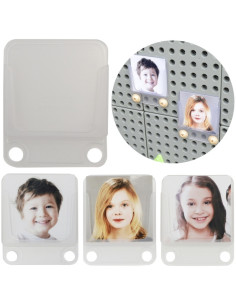 MASTERKIDZ Прозрачный чехол для фотокарточек, 6 шт.