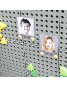 MASTERKIDZ Skaidrus kortelių nuotraukų kišeninis maišelis 6 vnt. 2