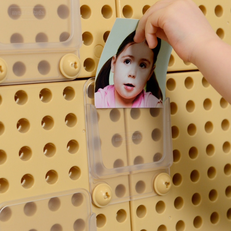 MASTERKIDZ Прозрачный чехол для фотокарточек, 6 шт.