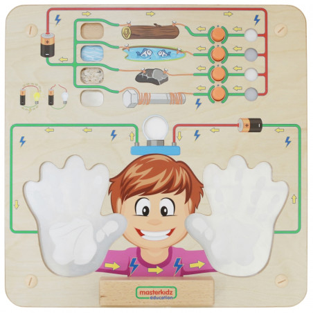 MASTERKIDZ eksperimentinė laidumo mokymosi lenta