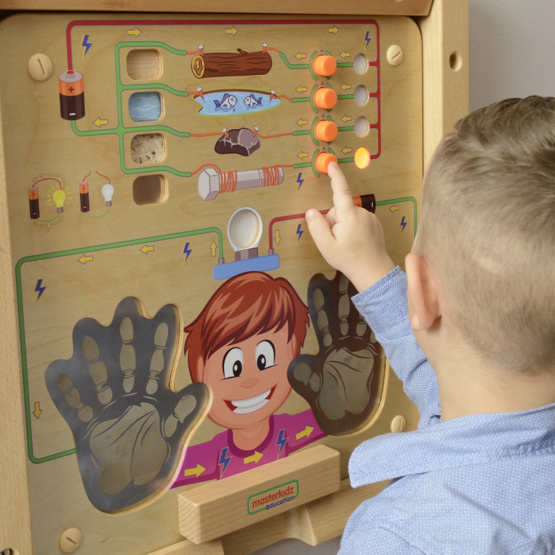 MASTERKIDZ eksperimentinė laidumo mokymosi lenta