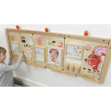 MASTERKIDZ Montessori Sense of Touch Educational Board
