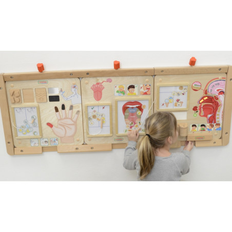 MASTERKIDZ Montessori Sense of Touch Educational Board