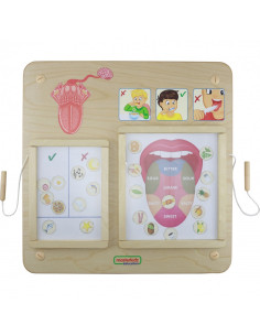 MASTERKIDZ Монтессори-доска для развития чувства вкуса