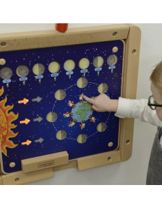 MASTERKIDZ Монтессори Фазы Луны Образовательная доска 2