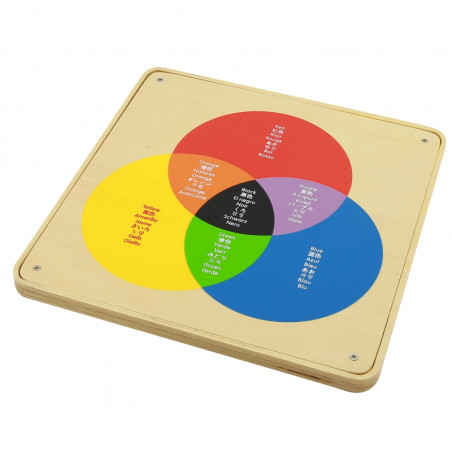 MASTERKIDZ Edukacinė lenta Veidrodinis mokymasis maišyti spalvas MASTERKIDZ Edukacinė lenta Veidrodinis mokymasis maišyti spalvas