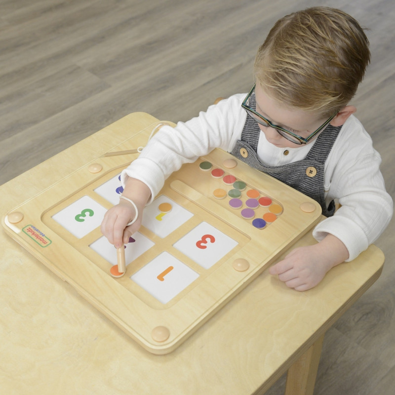 Магнитная доска MASTERKIDZ для обучения счету