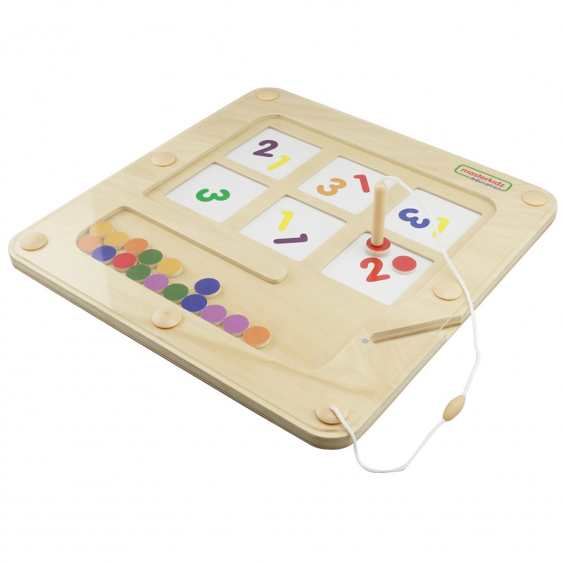 MASTERKIDZ magnetinė lenta mokosi skaičiuoti
