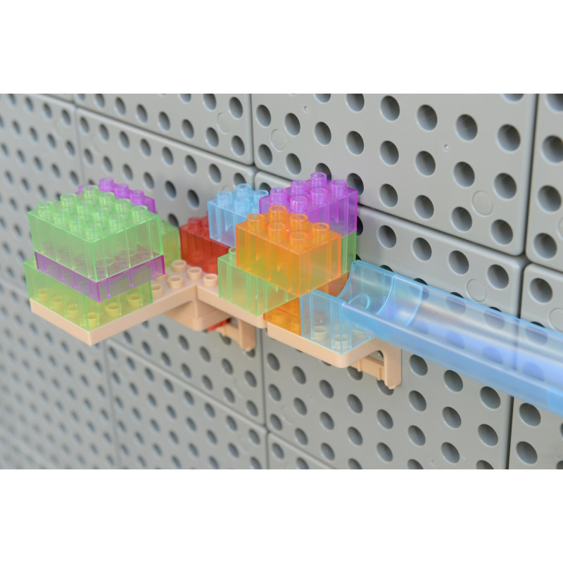 MASTERKIDZ Statybinis rinkinys Rutulinis takelis STEM lenta 440vnt