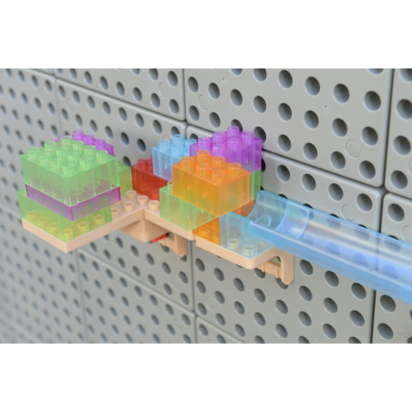 MASTERKIDZ Statybinis rinkinys Rutulinis takelis STEM lenta 440vnt
