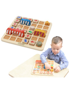 MASTERKIDZ Игра-головоломка по программированию для раннего обучения. Найдите путь к сыру!