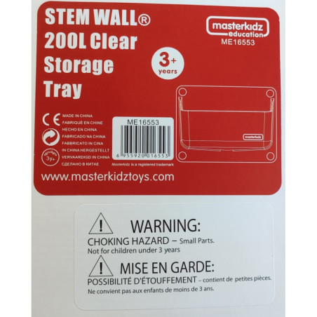 MASTERKIDZ akrilinės lentos talpyklos 2 vnt.